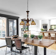Chloe Lighting CH32825DB24-DC3 Anisoptera Purity3-Light Mini Chandelier 24