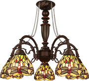 Chloe Lighting CH32825DB27-DC5 ANISOPTERA Purity 5-Light  Dark Bronze Finish Large Chandelier 27
