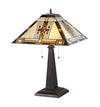 dark bronze tiffany lamp