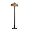Chloe Lighting CH33456GV18-FL2 Libby Tiffany-style 2 Light Victorian Floor Lamp 18`` Shade