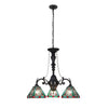 tiffany style mini chandelier