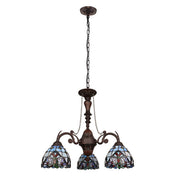 Chloe Lighting CH3T381VB24-DC3 GRENVILLE Victorian-style Dark Bronze 3-light Mini Chandelier 24