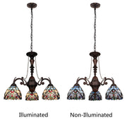 Chloe Lighting CH3T381VB24-DC3 GRENVILLE Victorian-style Dark Bronze 3-light Mini Chandelier 24