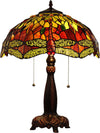 Chloe Lighting CH3T471RD16-TL2 "EMPRESS" Tiffany-Style Dragonfly 2 Light Table Lamp 16" Shade