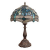 Dragonfly Tiffany-Style Stained Glass Table Lamp 18.11" H
