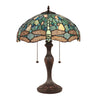 Chloe Lighting CH3T524GD16-TL2 Dragonfly Copper-Foiled Dark Bronze Table Lamp