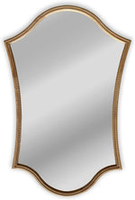 Chloe's Reflection CH8M812MW30-VAR Maple Wood Dual-Arched Framed Wall Mirror 30" Height