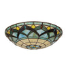 tiffany style flush mount,