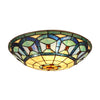 tiffany style flush mount