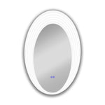 Chloe Lighting CH9M060BL36-VOV LUMINOSITY Back Lit Oval TouchScreen LED Mirror 3 Color