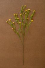 Artificial Daisy Spray – 30" Tall Yellow Faux Floral Stem by Kalalou