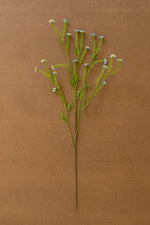 Blue Artificial Daisy Stem – 30" Tall Faux Flower by Kalalou