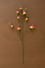 Multi Artificial Roselle Spray – 29" Tall Faux Floral by Kalalou