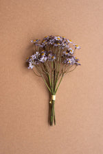 Chamomile Bundle (6 Stems) – 10" Tall Faux Lavender Floral Accent by Kalalou