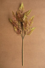 Artificial Autumn Fern Stem – 40" Tall Faux Fall Foliage by Kalalou