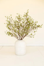 Faux Budding Leaf Branch Spray – 46.5" Tall Decorative Greenery by Kalalou