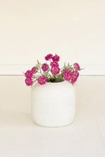 Artificial Mum Spray Magenta 30" Tall Faux Floral Stem for Vase Styling Set of 6 by Kalalou