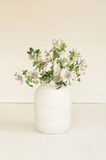 Faux Passion Flower Spray White 32" Tall Artificial Floral Accent Set of 6 by Kalalou