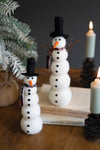 Felt Snowman Duo – Set of Two