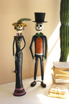 Halloween skeleton couple