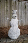Winter Metal Snowman