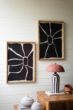 Minimalist Black Brushstroke Art Set