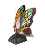 Chloe Lighting CH30278BF05-NL1 Jacy Tiffany-style 1 Light Butterfly Accent Table Lamp 9.5" Tall
