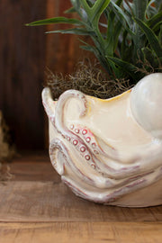 Nautical Ceramic Octopus Vase – 7