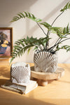 Cement Shell Shaped Planters in Two Sizes