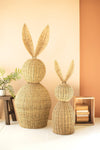 Natural Woven Vine Bunny Decor for Easter
