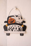 Kalalou Halloween “Spooky” Metal Door Sign – 14.37"H