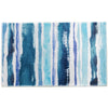 Cozy Living Sapphire Stripes Door Mat – Durable Blue Entry Rug