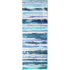Cozy Living Sapphire Stripes Runner Rugs – Stylish, Durable Runners with Bold Blue Stripes for a Modern Touch in Any Hallway or Space