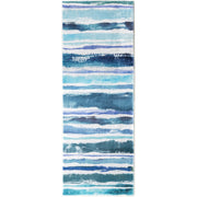 Cozy Living Sapphire Stripes Runner Rugs – Stylish, Durable Runners with Bold Blue Stripes for a Modern Touch in Any Hallway or Space