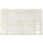 Cozy Living Doormat – Golden Threads Design, 21" x 33", Woven Gold Accent on Soft-Touch Fabric with Non-Slip Backing for Entryways