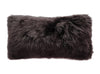 Suede cowhide cushion camel square 20 x 20