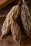 Kalalou Natural Brown Paper Rope Spool Set, Rustic Home Accents