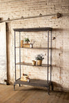 Tall metal shelving unit by Kalalou