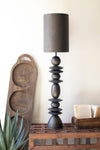 Tall Metal Table Lamp Antique Bronze Finish