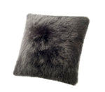 Longwool Sheepskin Square Cushion 24"x24" – Natural Wool Decorative Pillow for Indoor Use by Auskin