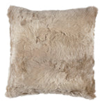Longwool Sheepskin Square Cushion 24"x24" – Natural Wool Decorative Pillow for Indoor Use by Auskin