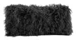 Longwool Tibetan Lamb Decorative Lumbar Pillow – Luxury Wool Home Accent 22" by Auskin