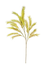 Golden Frond Stem – 40"H Artificial Yellow Branch with Bendable Petals, EVA Foam & Wire (Set of 6) by Kalalou