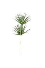 Palm Fronds with Buds – 39"H Artificial Tropical Stem, EVA Foam & Wire Construction (Set of 6) by Kalalou