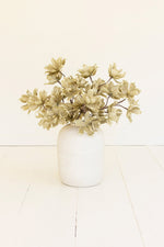 Botanica Stem Spray – 31"L Bendable EVA Foam Floral Accent in Beige, Set of 6 by Kalalou