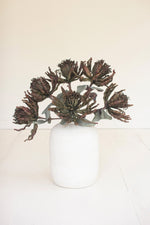 Green and Brown Faux Floral Stem – 28" Tall Botanical Accent by Kalalou