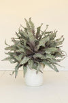 Faux fern spray woodland greenery accent