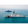 Old Modern Handicrafts 30” USCGC Hamilton Model – Military Maritime Ship for Office Display
