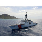 Old Modern Handicrafts USCGC Kimball WMSL-756 Ship Model – 30” Handcrafted Wood Legend-Class Replica