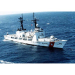 Old Modern Handicrafts USCGC Hamilton WHEC-715 Ship Model – 30” Handcrafted Wooden Hamilton-Class Replica